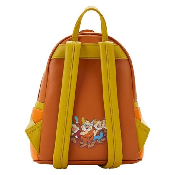 LOUNGEFLY Disney Snow White and the Seven Dwarfs Doc Mini Backpack NWT NEW - Picture 2 of 5